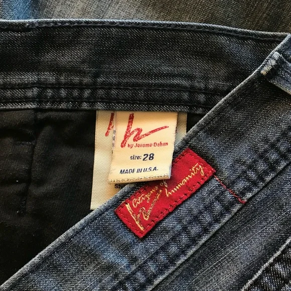 COH Women’s medium blue denim mini skirt with pockets in size 28 or 6 in EUC - Picture 9 of 11